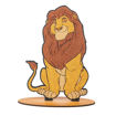 Picture of MUFASA CRYSTAL ART BUDDY XL